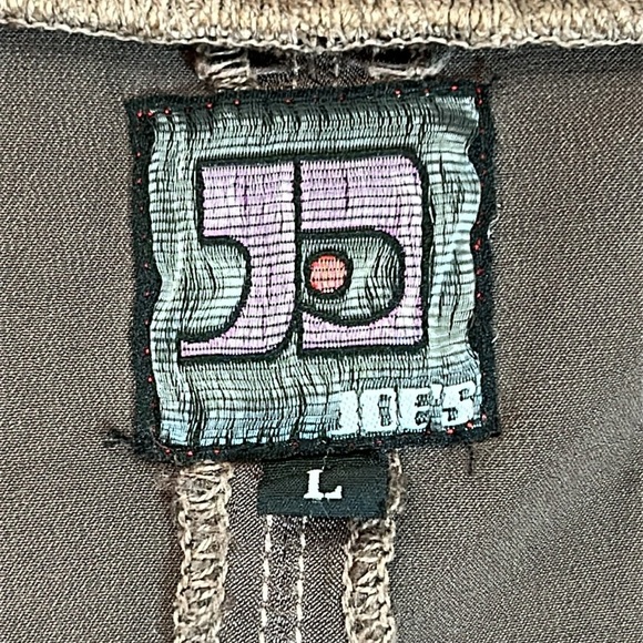 Joe’s Jeans Vintage Y2K Satin Aviation Bomber Brown Jacket size Large - Picture 10 of 16